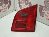 Vauxhall Astra Mk6 (j) 5 Door Estate 2009-2015 REAR/TAIL LIGHT ON TAILGATE (DRIVERS SIDE) 13282249 2009,2010,2011,2012,2013,2014,2015Vauxhall Astra Mk6 J Estate 2009-2015 o/s off driver right tail light lamp inner 13282249     GOOD