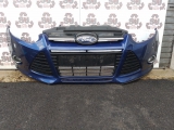 Ford Focus Titanium X E5 4 Dohc Hatchback 5 Doors 2010-2014 Bumper (front) Blue  2010,2011,2012,2013,2014Ford Focus MK3 10-14 front Bumper Complete Deep Inpact Blue *FREE DELIVERY*      GOOD