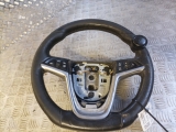 VAUXHALL ZAFIRA TOURER DESIGN CDTI ECOFLEX S/S 2011-2017 STEERING WHEEL (LEATHER) WITH MULTI FUNCTION SWITCHES 2011,2012,2013,2014,2015,2016,2017VAUXHALL ZAFIRA 11-17 STEERING WHEEL LEATHER WITH  FUNCTION SWITCHES 13365200 13365200     Good