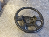 JAGUAR X-TYPE SPORT E4 4 DOHC 2005-2009 STEERING WHEEL (LEATHER) WITH MULTI FUNCTION SWITCHES 2005,2006,2007,2008,2009JAGUAR X-TYPE 05-09 STEERING WHEEL (LEATHER) MULTI FUNCTION SWITCHES 4X43-13A876 4X43-13A876     Used