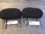VAUXHALL ASTRA CONVERTIBLE 2004-2010 SET OF 2 FRONT HEADRESTS 2004,2005,2006,2007,2008,2009,2010VAUXHALL ASTRA CONVERTIBLE 2004-2012 SET OF 2 FRONT HEADRESTS  (BLACK)      GOOD