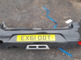 RENAULT CLIO MK3 GT LINE TOMTOM DCI FAP HATCHBACK 5 Door 2010-2012 BUMPER (REAR) GREY  2010,2011,2012RENAULT CLIO MK3 HATCHBACK 5 DR 2010-2012 BUMPER (REAR)      Used
