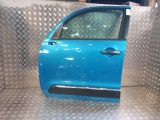 Citroen C3 Picasso 5 Door Hatchback 2009-2012 DOOR BARE (FRONT PASSENGER SIDE) Blue  2009,2010,2011,2012CITROEN C3 PICASSO DOOR PASSENGER FRONT KGW BLUE 2009-2016      GOOD