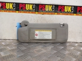 Vauxhall Astra 5 Door Hatchback 2010-2015 Sun Visor (passenger Side) 13302543 2010,2011,2012,2013,2014,2015VAUXHALL ASTRA J SUN VISOR PASSENGER SIDE 13302543 2009-2014 INSIGNIA ASTRA K 13302543     USED