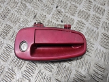 Toyota Celica St Mk6 3dr Coupe 1993-1999 DOOR HANDLE EXTERIOR (O/S FRONT DRIVER) Red  1993,1994,1995,1996,1997,1998,1999Toyota Celica St Mk6 3dr Coupe 1993-1999 Door Handle Exterior (o/s Front Driver)      GRADE B