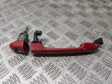 Kia Rio Mk3 2 5dr Hatch 2011-2014 DOOR HANDLE EXTERIOR (O/S FRONT DRIVER) Red  2011,2012,2013,2014Kia Rio Mk3 2 5dr Hatch 2011-2014 Door Handle Exterior (o/s Front Driver) Red       GRADE B