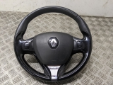 Renault Clio Dynamique Mk4 Hatch 5dr 2012-2019 STEERING WHEEL  2012,2013,2014,2015,2016,2017,2018,2019Renault Clio Dynamique Mk4 Hatch 5dr 2012-2019 Steering Wheel       GRADE B