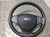 Kia Ceed Mk1 Gs 5dr Hatch 2006-2012 STEERING WHEEL WITH MULTIFUNCTIONS  2006,2007,2008,2009,2010,2011,2012Kia Ceed Mk1 Gs 5dr Hatch 2006-2012 Steering Wheel With Multifunctions       GRADE B