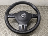 Volkswagen Passat Mk6 Saloon 4dr 2010-2014 STEERING WHEEL  2010,2011,2012,2013,2014Volkswagen Passat Mk6 Saloon 4dr 2010-2014 Steering Wheel       GRADE B