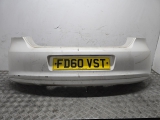 Volkswagen Polo S Mk5 Hatch 5dr 2009-2014 BUMPER (REAR) White B9a  2009,2010,2011,2012,2013,2014Volkswagen Polo S Mk5 Hatch 5dr 2009-2014 Bumper (rear) White B9a       GRADE C