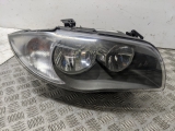 BMW 116I SE E87 HATCH 5DR 2004-2011 HEADLIGHT/HEADLAMP (O/S DRIVER)  2004,2005,2006,2007,2008,2009,2010,2011BMW 116I SE E87 HATCH 5DR 2004-2011 HEADLIGHT/HEADLAMP (O/S DRIVER)       GRADE B