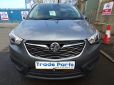 2018 VAUXHALL CROSSLAND BUMPER (FRONT) Z10B GREY  2017,2018,2019,2020,2021,2022,20232018 VAUXHALL CROSSLAND BUMPER FRONT Z10B GREY       USED