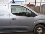 2019 VAUXHALL COMBO DOOR DRIVER SIDE FRONT RIGHT GREY KCA  2018,2019,2020,2021,2022,2023,20242019 VAUXHALL COMBO DOOR DRIVER SIDE FRONT RIGHT GREY KCA       USED