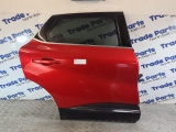 2024 RENAULT CAPTUR DOOR DRIVER SIDE REAR RIGHT RED  2020,2021,2022,2023,20242024 RENAULT CAPTUR DOOR DRIVER SIDE REAR RIGHT RED       GOOD