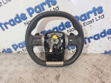 2023 CITROEN C4 MK3 STEERING WHEEL (LEATHER) EQN OLBIA BLUE  2020,2021,2022,2023,20242023 CITROEN C4 MK3 STEERING WHEEL LEATHER MULTIFUNCTIONS      GOOD