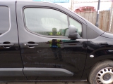 2019 VAUXHALL COMBO DOOR DRIVER SIDE FRONT RIGHT BLACK (KYB)  2018,2019,2020,2021,2022,20232019 VAUXHALL COMBO DOOR DRIVER SIDE FRONT RIGHT BLACK KYB       Used