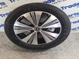 2022 MERCEDES EQA 250 SPORT H243 18 ALLOY WHEEL + TYRE COSMOS BLACK A2484010100 #1 2022,2023,20242022 MERCEDES EQA250 H243 18