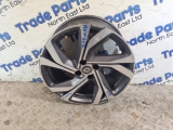 2020 RENAULT CLIO MK5 RS LINE 17 ALLOY WHEEL RIM SINGLE TEKPN TITANIUM GREY 403007131R #1 2019,2020,2021,2022,20232020 RENAULT CLIO MK5 RS LINE 17