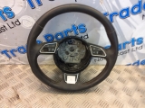 2014 AUDI A1 S-LINE STEERING WHEEL WHITE 8X0419091 2011,2012,2013,2014,20152014 AUDI A1 S-LINE STEERING WHEEL LEATHER WITH CONTROLS 8X0419091 8X0419091     GOOD