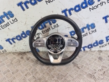 2023 MERCEDES GLB AMG STEERING WHEEL (LEATHER) MOUNTAIN GREY 787 A0050004799 2019,2020,2021,2022,2023,20242023 MERCEDES GLB AMG STEERING WHEEL LEATHER A0050004799  A0050004799     GOOD