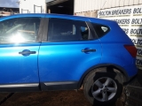 2007-2013 Nissan Qashqai Mk1 Suv 5 Door DOOR COMPLETE (REAR PASSENGER SIDE) Blue Bv4  2007,2008,2009,2010,2011,2012,20132007-2013 Nissan Qashqai Mk1 Suv 5DOOR COMPLETE (REAR PASSENGER SIDE) Blue Bv4      GOOD