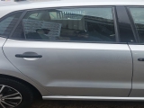 2009-2014 Volkswagen Polo Mk5 Hatchback 5 Door DOOR COMPLETE(REAR DRIVER SIDE) Silver La7w  2009,2010,2011,2012,2013,20142009-2014 Volkswagen Polo Mk5, 5 DOOR COMPLETE(REAR DRIVER SIDE) Silver La7w      GOOD