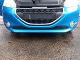 2012-2015 Peugeot 208 Mk1 Hatchback 5 Door BUMPER (FRONT) Blue Kgw  2012,2013,2014,20152012-2015 Peugeot 208 Mk1 5 Door BUMPER (FRONT) Blue Kgw  SEE IMAGES FOR ANY SCRATCHES AND SURFACE MARKS,    GOOD