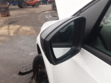 2014-2017 Volkswagen Polo Mk5 Fl Hatchback 5 Door DOOR MIRROR MANUAL (PASSENGER SIDE) White Lc9a  2014,2015,2016,2017Volkswagen Polo Mk5 Fl 2014-2017 DOOR MIRROR MANUAL PASSENGER SIDE      GOOD