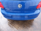 2009-2014 Volkswagen Polo Mk5 Hatchback 5 Door BUMPER (REAR) Blue Ld5e  2009,2010,2011,2012,2013,201409-14 Volkswagen Polo Mk5,  5 Door BUMPER (REAR) Blue Ld5e  THE BUMPER MAY HAVE A FEW SCRATCHES SEE IMAGES     GOOD