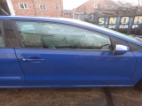 2009-2014 Volkswagen Polo Mk5 Hatchback 5 Door DOOR COMPLETE (FRONT DRIVER SIDE) Blue Ld5e  2009,2010,2011,2012,2013,201409-14 Volkswagen Polo Mk5, 5 DOOR COMPLETE FRONT DRIVER SIDE Blue Ld5e      GOOD