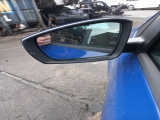 2009-2014 Volkswagen Polo Mk5 Hatchback 5 Door DOOR MIRROR MANUAL (PASSENGER SIDE) Blue Ld5e  2009,2010,2011,2012,2013,201409-14 Volkswagen Polo Mk5, 5  DOOR MIRROR MANUAL PASSENGER SIDE Blue Ld5e      GOOD