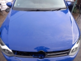 2009-2014 Volkswagen Polo Mk5 Hatchback 5 Door BONNET Blue Ld5e  2009,2010,2011,2012,2013,20142009-2014 Volkswagen Polo Mk5, 5 Door BONNET Blue Ld5e       GOOD