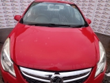 2010-2014 Vauxhall Corsa D Mk3 Fl Hatchback 5 Door BONNET Red Z547  2010,2011,2012,2013,201411-14 Vauxhall Corsa D Mk3 Fl  5 Door BONNET Red Z547       GOOD