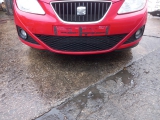 2008-2015 Seat Ibiza Mk4 Hatchback 5 Door BUMPER (FRONT) Red Ls3h  2008,2009,2010,2011,2012,2013,2014,20152008-2015 Seat Ibiza Mk4  5 Door BUMPER (FRONT) Red Ls3h  SEE IMAGES FOR ANY SCRATCHES AND SURFACE MARKS,    GOOD