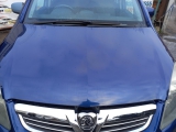 2008-2014 Vauxhall Zafira 5 Door Bonnet Blue Z21b  2008,2009,2010,2011,2012,2013,20142008-2014 Vauxhall Zafira B 5 Door  BONNET Blue Z21b       GOOD