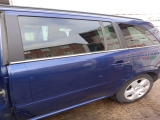 2008-2014 Vauxhall Zafira 5 Door Door Complete (rear Passenger Side) Blue Z21b  2008,2009,2010,2011,2012,2013,20142008-2014 Vauxhall Zafira B 5 DOOR COMPLETE (REAR PASSENGER SIDE) Blue Z21b      GOOD