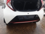 2018-2024 Toyota Aygo Mk2 Kgb40 Hatchback 5 Door BUMPER (REAR) White 068  2018,2019,2020,2021,2022,2023,2024Toyota Aygo Mk2 Kgb40 2018-2021 BUMPER (REAR) WHITE 068  THE BUMPER MAY HAVE A FEW SCRATCHES SEE IMAGES     GOOD