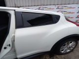 2010-2014 Nissan Juke Mk1 F15 Hatchback DOOR COMPLETE (REAR PASSENGER SIDE) White 326  2010,2011,2012,2013,20142010-2014 Nissan Juke Mk1 F15 DOOR COMPLETE (REAR PASSENGER SIDE) White 326      GOOD