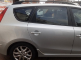 2008-2012 Hyundai I30 Estate Estate 5 Door DOOR BARE (REAR DRIVER SIDE) Silver R2  2008,2009,2010,2011,201208-12 Hyundai I30 Estate 5 DOOR BARE (REAR DRIVER SIDE) Silver R2  SEE IMAGES FOR ANY SCUFFS OR DENTS     GOOD