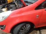 2009-2014 Vauxhall Corsa D Mk3 Fl Hatchback 5 Door WING (PASSENGER SIDE) Red Z547  2009,2010,2011,2012,2013,201411-14 Vauxhall Corsa D Mk3 Fl 5 Door WING (PASSENGER SIDE) Red Z547  NEARSIDE PASSENGER SIDE LEFT N/S/R    GOOD