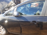 2009-2015 Vauxhall Astra J Hatchback 5 Door DOOR COMPLETE (FRONT PASSENGER SIDE) Black Z22c  2009,2010,2011,2012,2013,2014,20152009-2015 Vauxhall Astra J  5 DOOR COMPLETE (FRONT PASSENGER SIDE) Black Z22c      GOOD