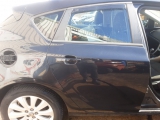 2009-2015 Vauxhall Astra J Hatchback 5 Door DOOR COMPLETE(REAR DRIVER SIDE) Black Z22c  2009,2010,2011,2012,2013,2014,201509-15 Vauxhall Astra J Hatchback 5  DOOR COMPLETE(REAR DRIVER SIDE) Black Z22c      GOOD