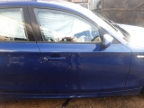 2007-2011 Bmw 1 Series Mk1 Fl E87 Hatchback 5 Door DOOR BARE (FRONT DRIVER SIDE) Blue 381  2007,2008,2009,2010,201107-11 Bmw 1 Series Mk1 Fl E87 5  DOOR BARE FRONT DRIVER SIDE Blue 381  SEE IMAGES FOR DESCRIPTION. AS IT MAY HAVE DENTS OR SCRATCHES.    GOOD