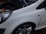 2010-2014 Vauxhall Corsa D Mk3 Fl Hatchback 3 Door WING (PASSENGER SIDE) White Z474  2010,2011,2012,2013,201410-14 Vauxhall Corsa D Mk3 Fl  3 Door WING (PASSENGER SIDE) White Z474  NEARSIDE PASSENGER SIDE LEFT N/S/R    GOOD