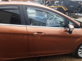 2010-2017 Ford Fiesta Mk7.5 Mk7 Fl Hatchback 5 Door DOOR BARE (FRONT DRIVER SIDE) Copper Pulse Dxqe  2010,2011,2012,2013,2014,2015,2016,201710-17 Ford Fiesta Mk7.5 Mk7 FL 5  DOOR BARE FRONT DRIVER SIDE Copper Pulse Dxqe  SEE IMAGES FOR DESCRIPTION. AS IT MAY HAVE DENTS OR SCRATCHES.    GOOD