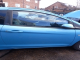 2008-2016 Ford Ka Mk2 Hatchback 3 Door DOOR COMPLETE (FRONT DRIVER SIDE) Scuba Blue  2008,2009,2010,2011,2012,2013,2014,2015,20162008-2016 Ford Ka Mk2 3 DOOR COMPLETE (FRONT DRIVER SIDE) Scuba Blue      GOOD