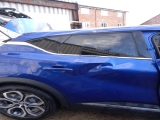 2019-2024 Renault Captur Mk2 Hatchback 5 Door Door Complete(rear Driver Side) Blue Rqh  2019,2020,2021,2022,2023,202419-24 Renault Captur Mk2 Hatchback 5 DOOR COMPLETE(REAR DRIVER SIDE) Blue Rqh      GOOD