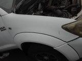 TOYOTA HILUX PICKUP/BAKKIE 2004-2016 WING (DRIVER SIDE) WHITE  2004,2005,2006,2007,2008,2009,2010,2011,2012,2013,2014,2015,2016TOYOTA HI LUX PICKUP/BAKKIE 2004-2016 Wing (driver Side) WHITE       Used
