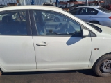 Volkswagen Polo Vivo 1.6 Tdi 5 Door Saloon 2009-2017 DOOR BARE (FRONT DRIVER SIDE) White  2009,2010,2011,2012,2013,2014,2015,2016,2017Volkswagen Polo Vivo 1.6 5 Door Saloon 2009-2017 Door Bare (front Driver Side) White       WORN