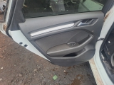 Audi A3 Tfsi 2.0 8v F/l 5 Door Saloon 2013-2020 DOOR PANEL/CARD (REAR PASSENGER SIDE)  2013,2014,2015,2016,2017,2018,2019,2020Audi A3 Tfsi 2.0 8v F/l 5 Door Saloon 2013-2020 Door Panel/card (rear Passenger Side)       GOOD